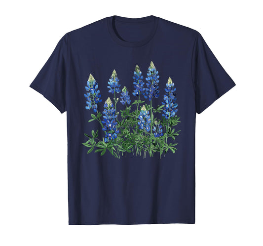 Bluebonnet In The Field T-Shirt