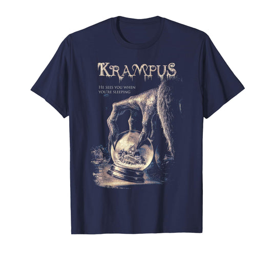 Krampusnacht Christmas Monster Krampus Lover Festive Horror T-Shirt
