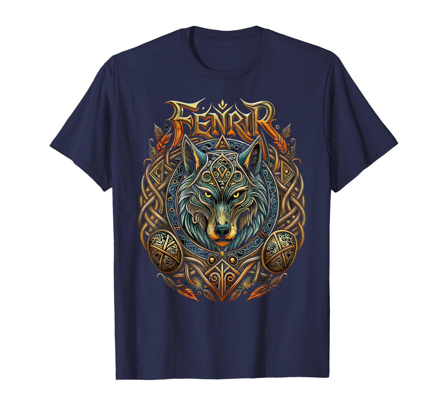 Wolf of Ragnarok – Norse Mythology & Fantasy Fenrir T-Shirt