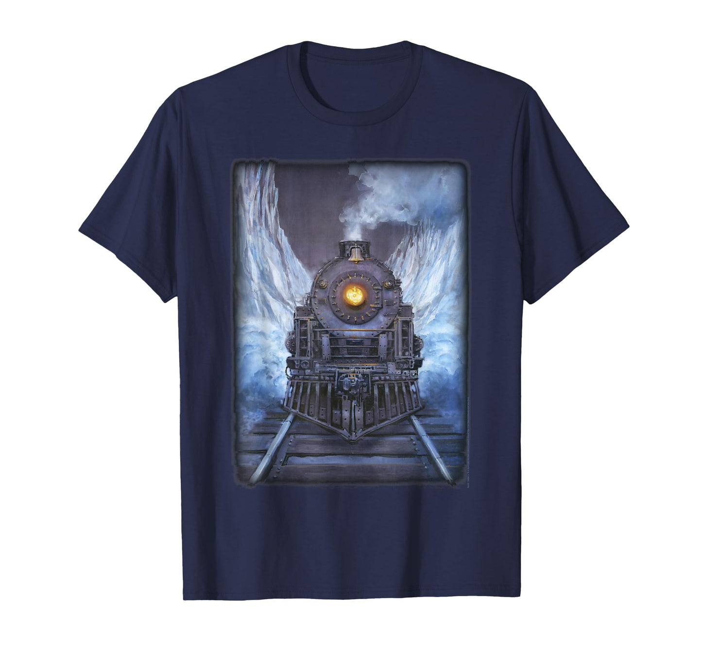 The Polar Express Train Poster T-Shirt