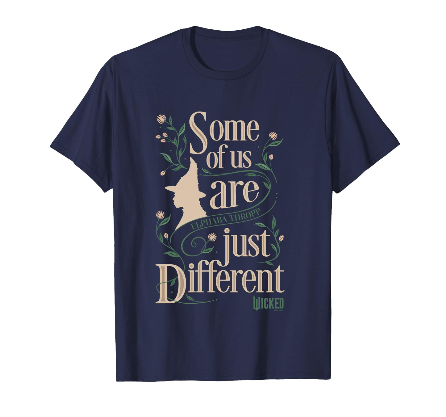 Wicked Some Of Us Are Just Different Elphaba Thropp Long Sleeve T-Shirt
