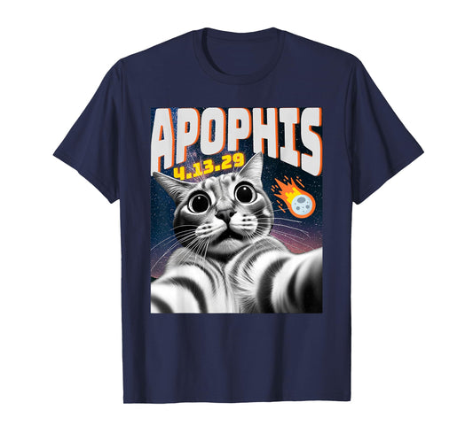 Object 99942 Astronomy Space Comet Apophis 2029 Asteroid Cat T-Shirt