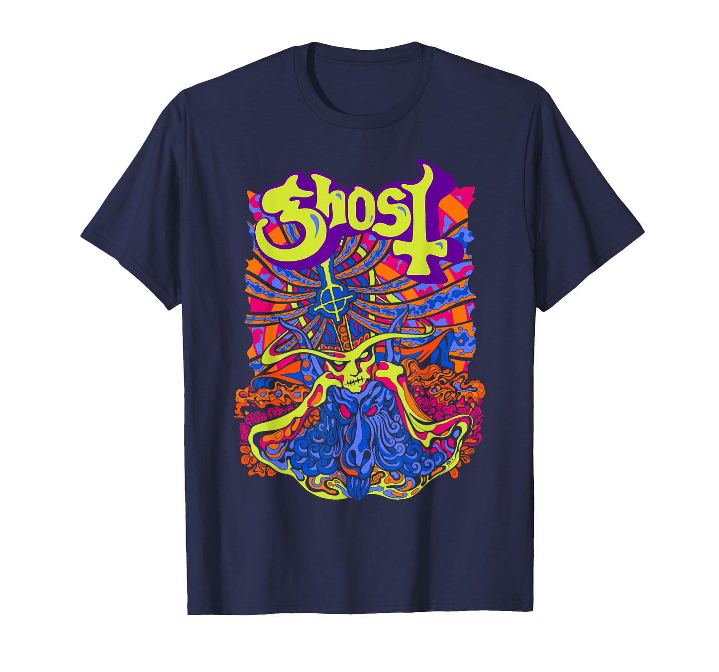 Ghost – Satanic Panic Bright Colors T-Shirt