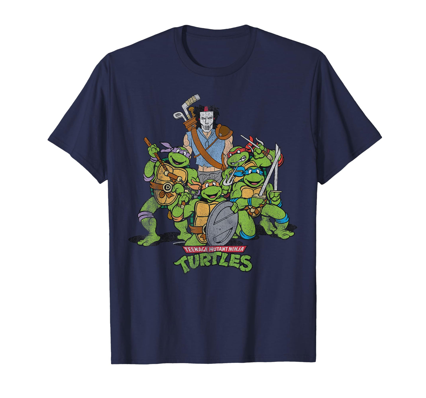 Teenage Mutant Ninja Turtles - and Casey Jones T-Shirt