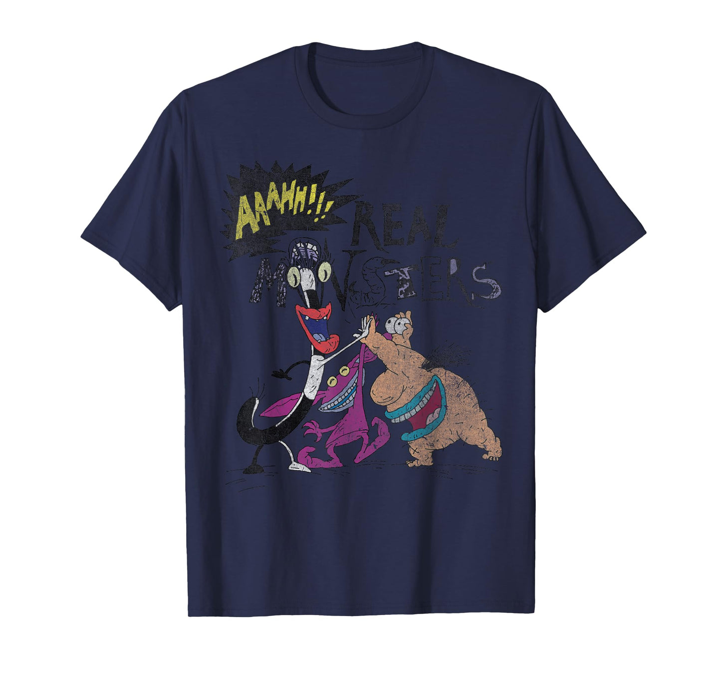 AAAHH Real Monsters Ickis, Krumm, & Oblina T-Shirt T-Shirt