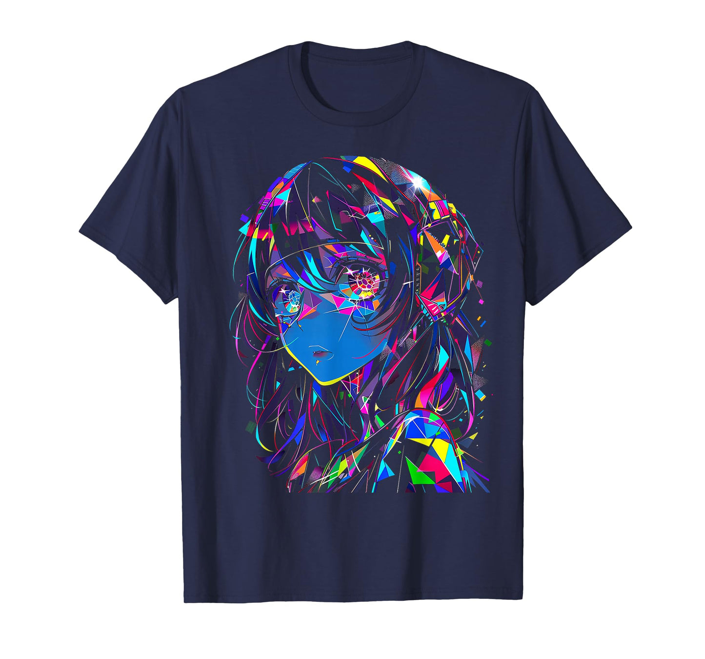 Anime Manga Graphic Colorful Artwork Anime T-Shirt