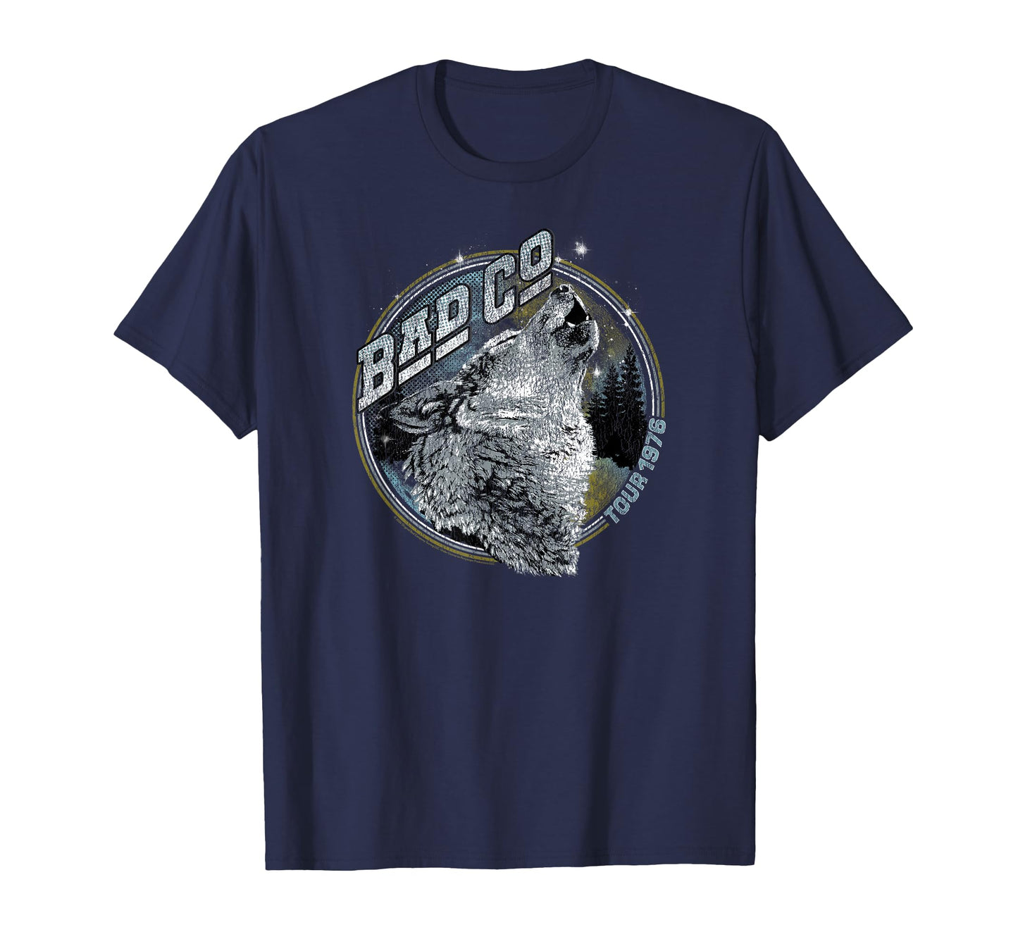 Bad Company Howling Wolf Tour 1976 T-Shirt
