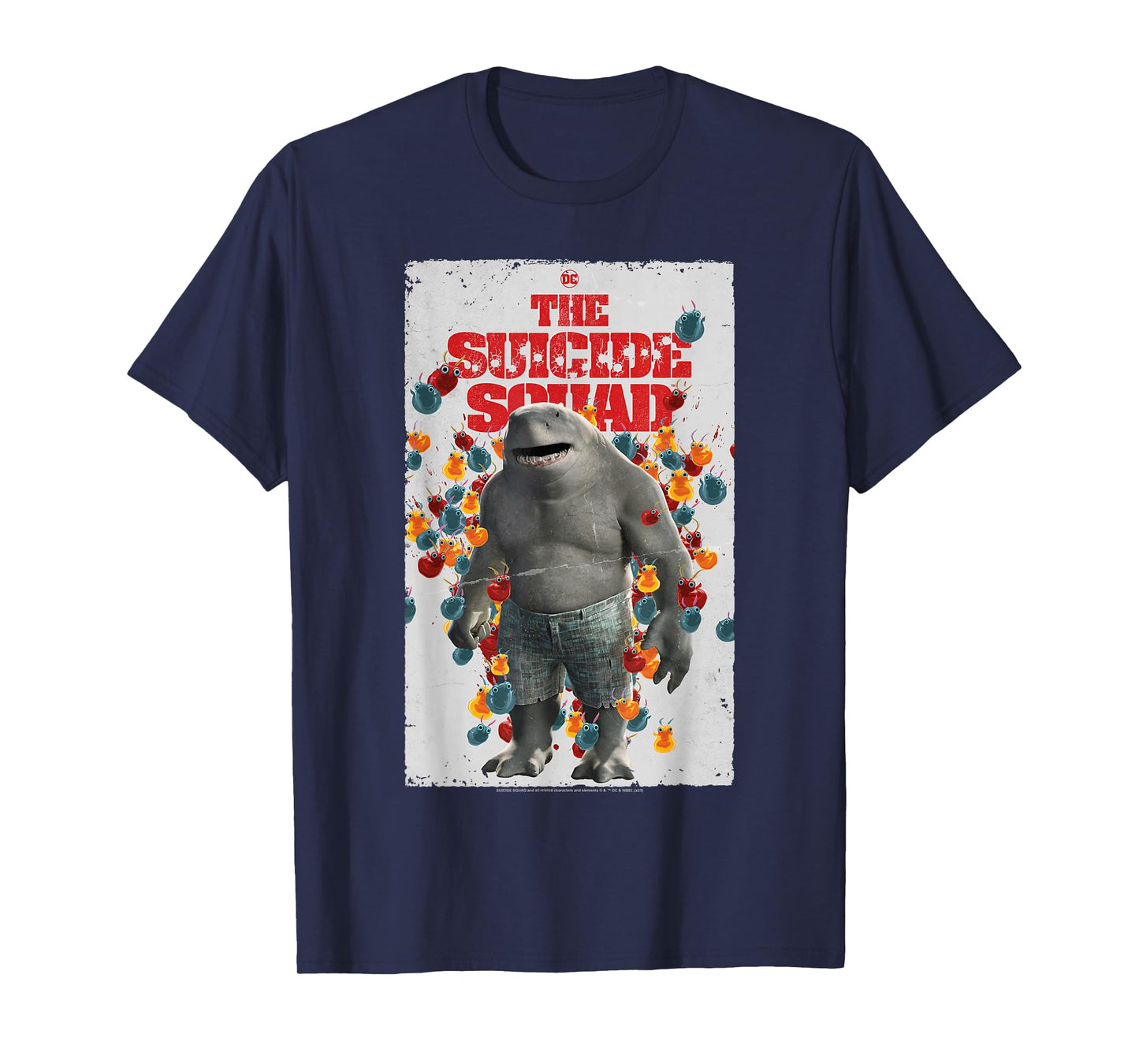 The Suicide Squad King Shark Poster T-Shirt