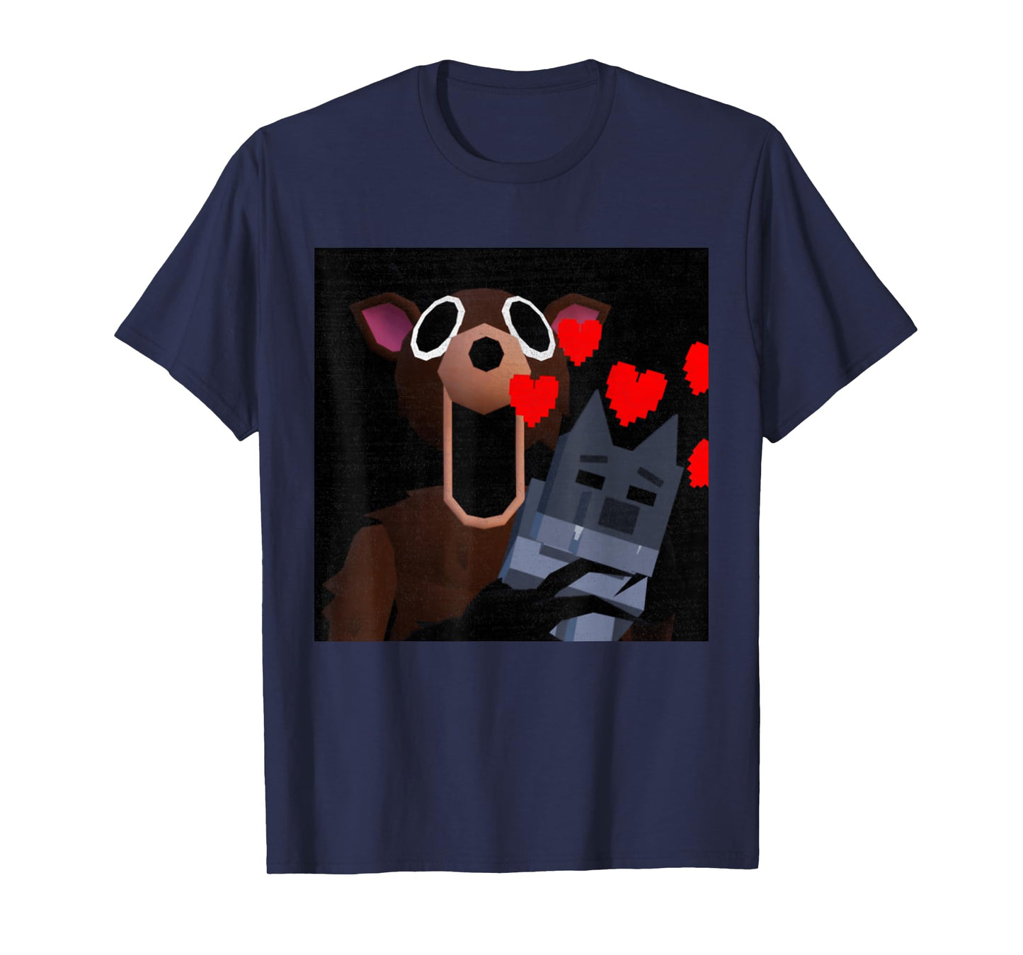 99 Night Halloween Gamer Deer in The Forest Kids Funny T-Shirt