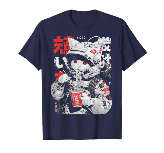 Japanese Streetwear Cyberpunk Y2K Retro Techwear Manga Anime T-Shirt