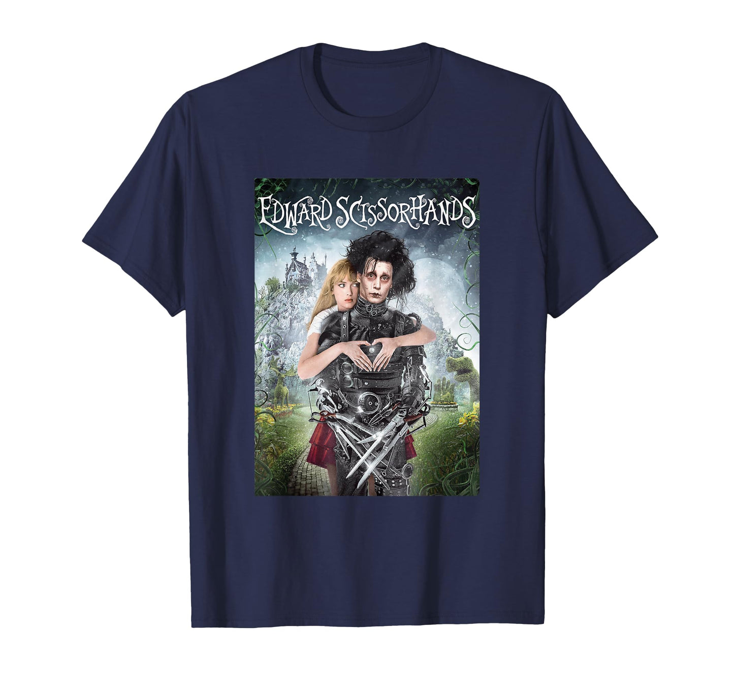 Edward Scissorhands Kim & Edward Gothic Romance T-Shirt