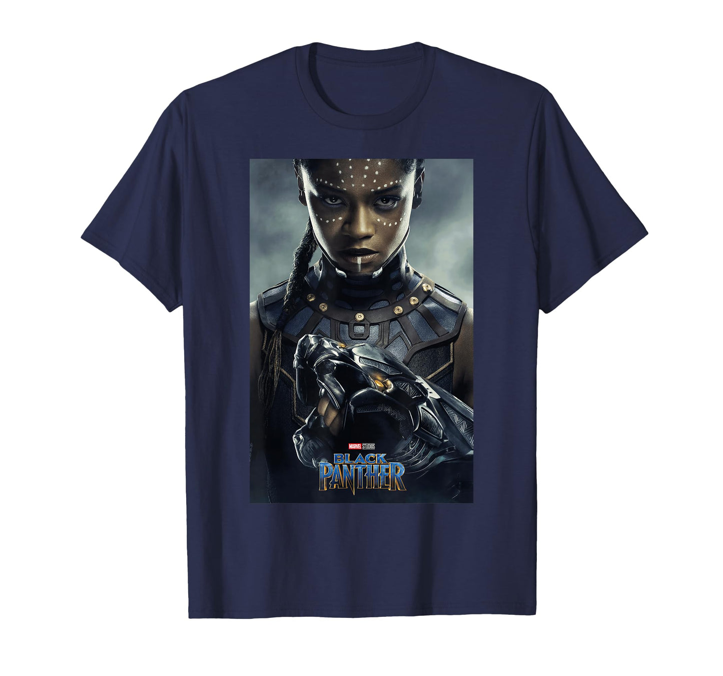 Marvel Black Panther Movie Shuri Poster Graphic T-Shirt T-Shirt