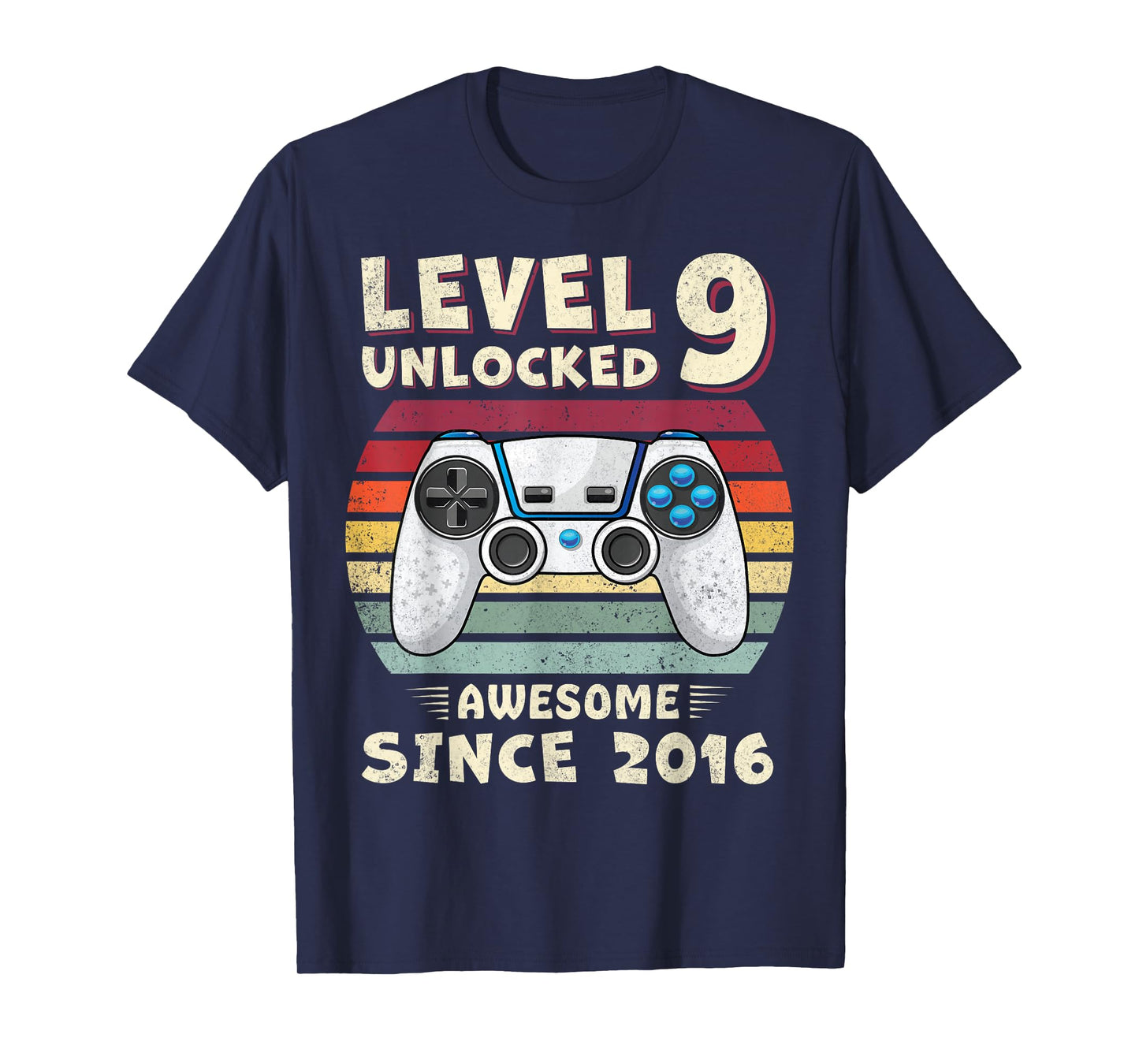 9 Year Old BDay Decorations Son Boy 9yr 2016 9th Birthday T-Shirt