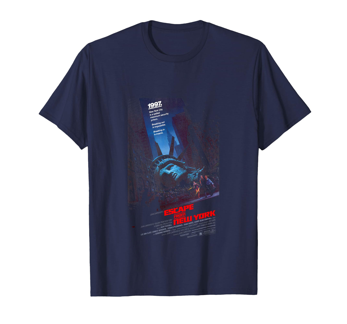 Escape from New York Snake Breaking Out is Impossible T-Shirt