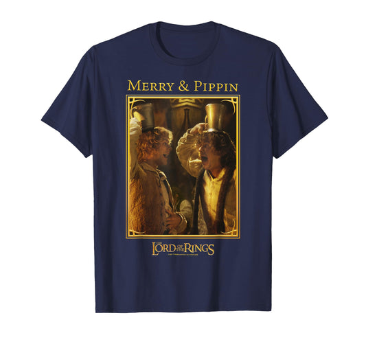 The Lord of The Rings Merry & Pippin Funny Memory Poster T-Shirt