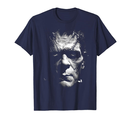 Frankenstein Portrait Classic Halloween Monster Horror Movie T-Shirt