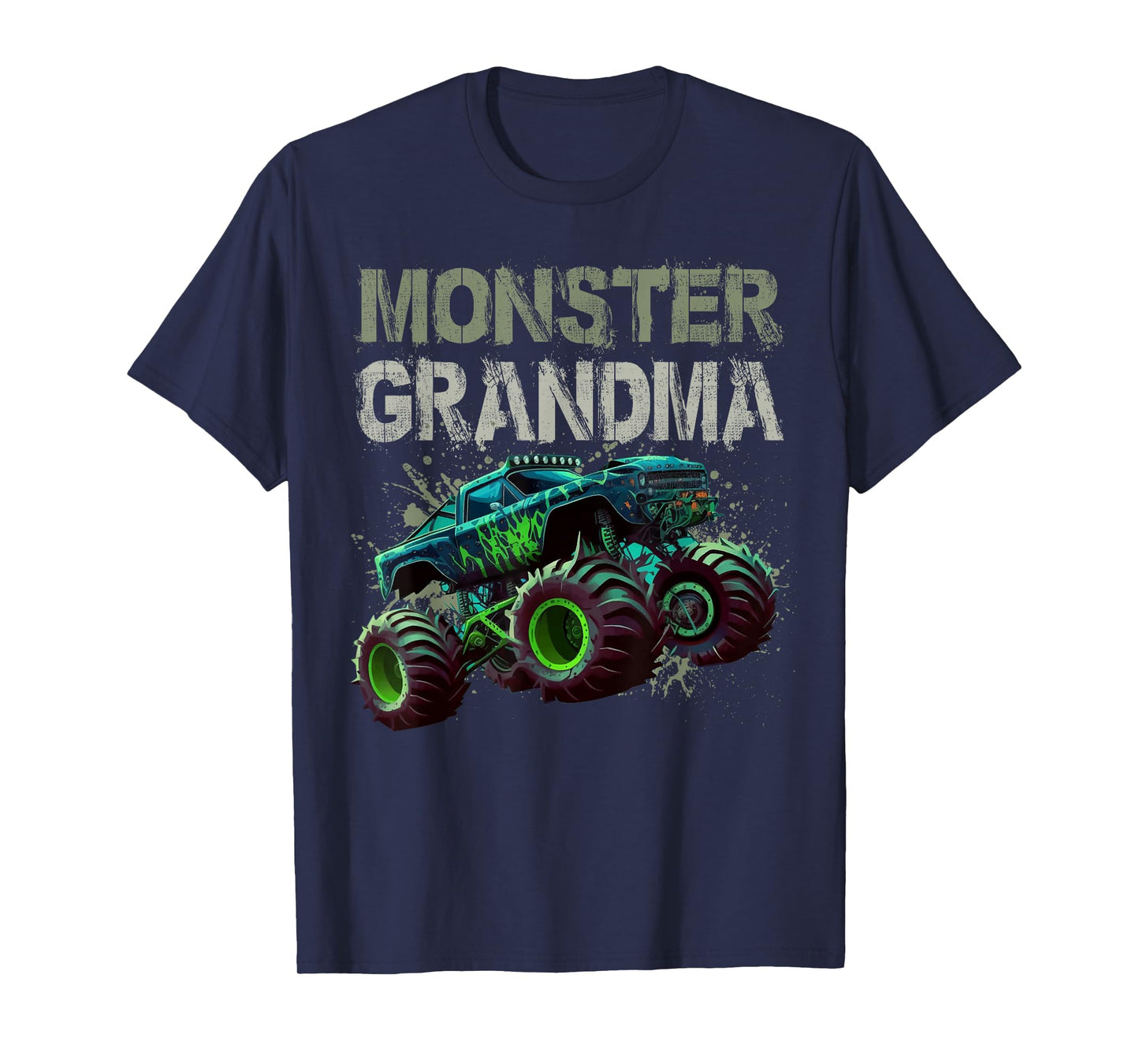 Monster Truck Grandma Family Matching Monster Truck Lovers T-Shirt