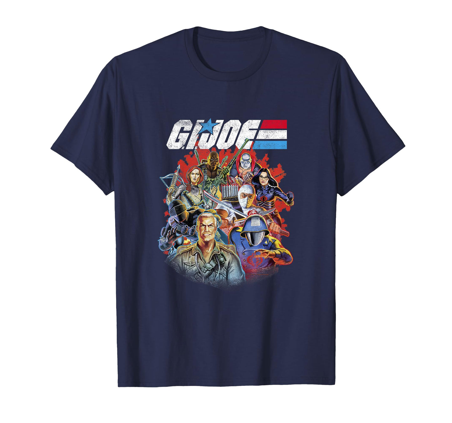 G.I. Joe Classic Vintage Group Power Pose T-Shirt
