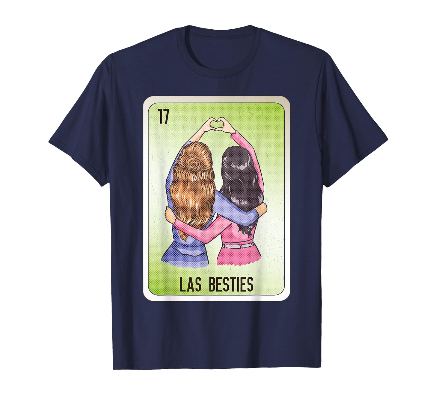 Las Besties Mexican Slang Chicano Bingo Cards T-Shirt