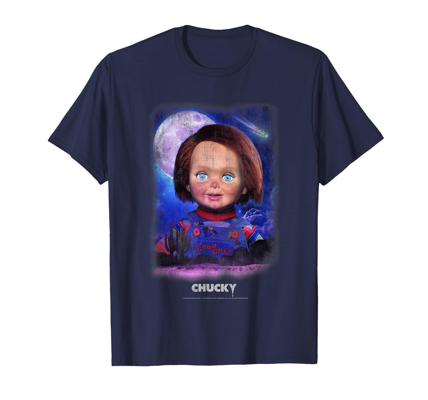 Chucky Think Positive Vintage Style T-Shirt