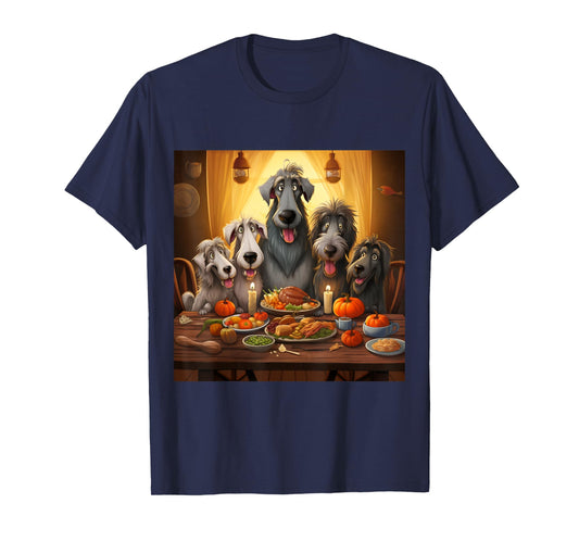 Thanksgiving Irish Wolfhound - Irish Wolfhound Thanksgiving T-Shirt