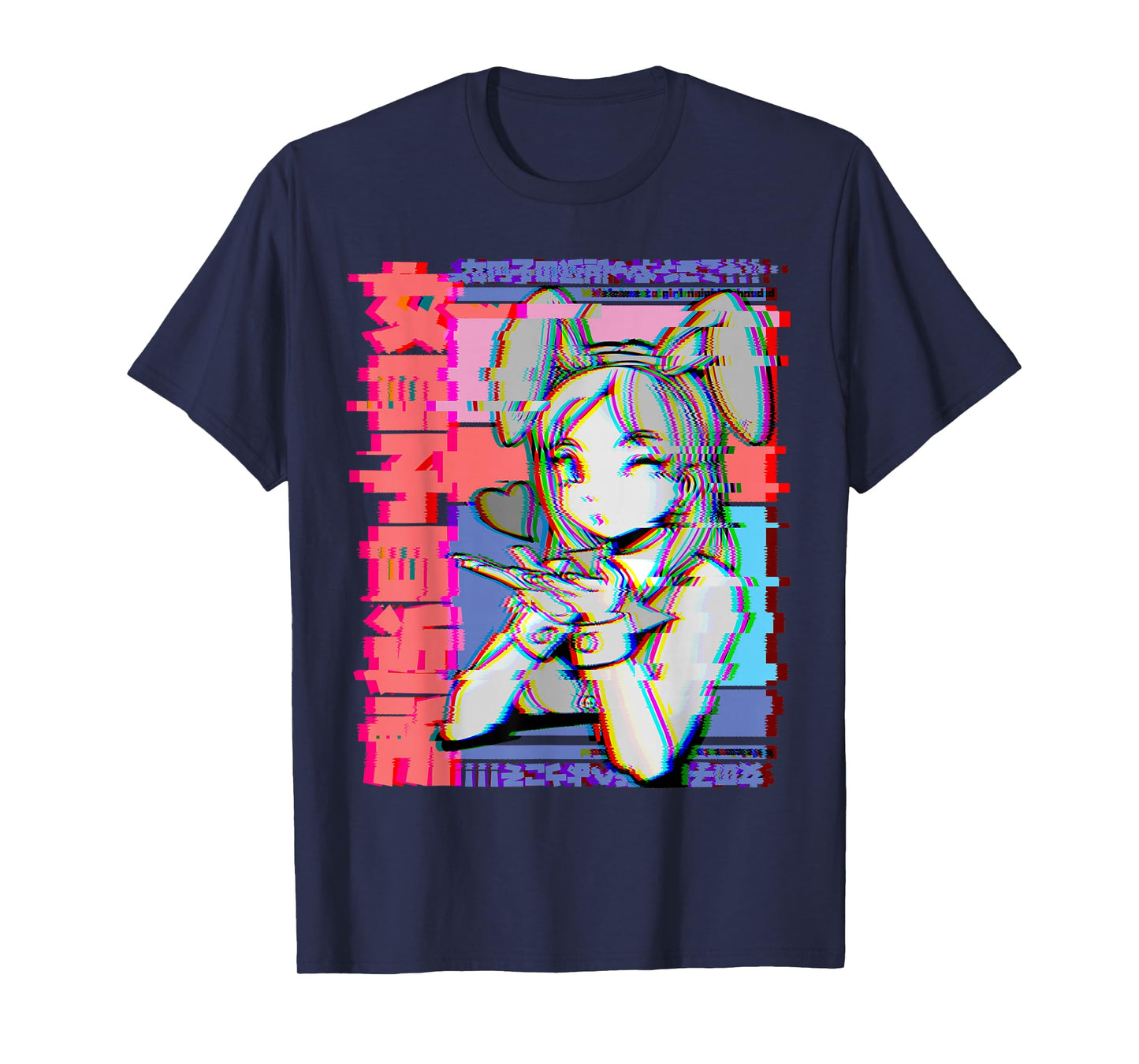 Vaporwave Aesthetic Japanese Retro Anime Girl T-Shirt
