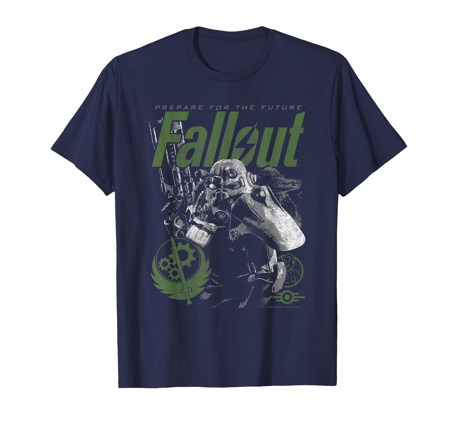 Fallout Video Game Brotherhood of Steel Armor T-Shirt