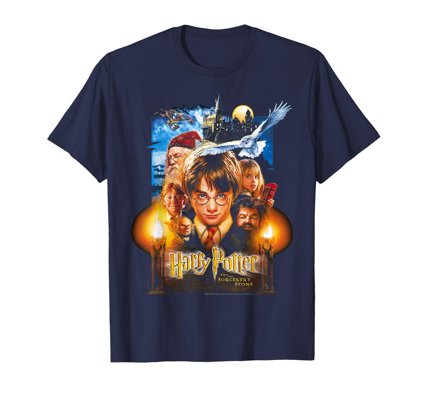 Harry Potter And The Sorcerer's Stone Poster T-Shirt