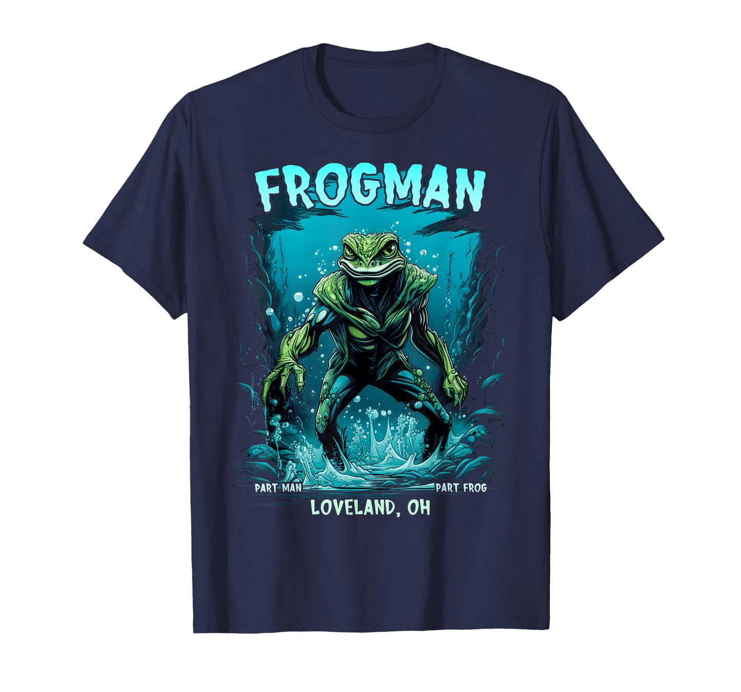 Loveland Frogman Cryptid Creature Cryptozoology T-Shirt