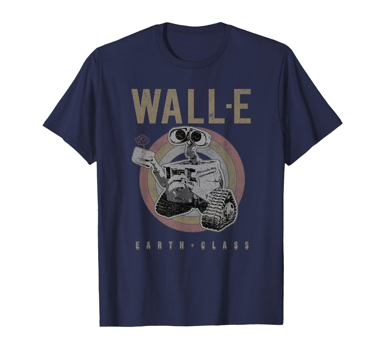 Disney Pixar Wall-E Portrait Earth Class T-Shirt Small