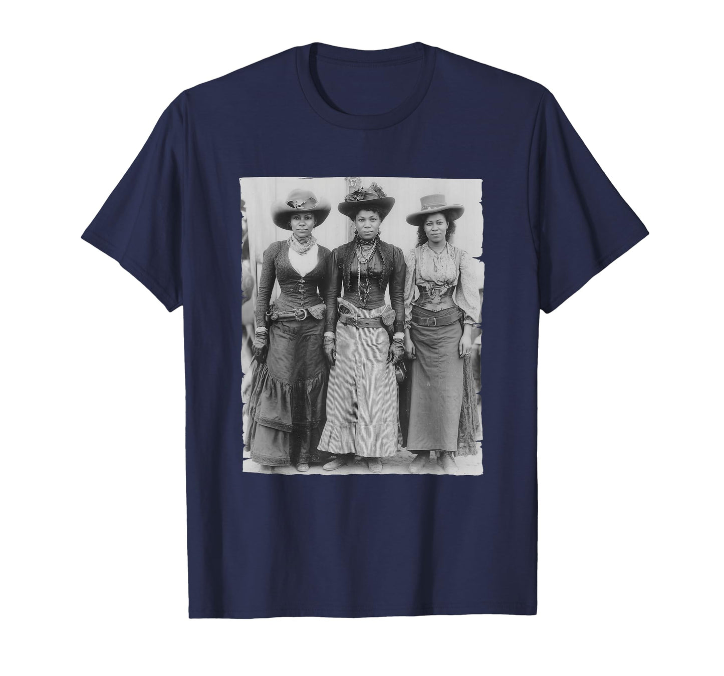Melanin Cowgirls Black History Month African Melanin Pride T-Shirt