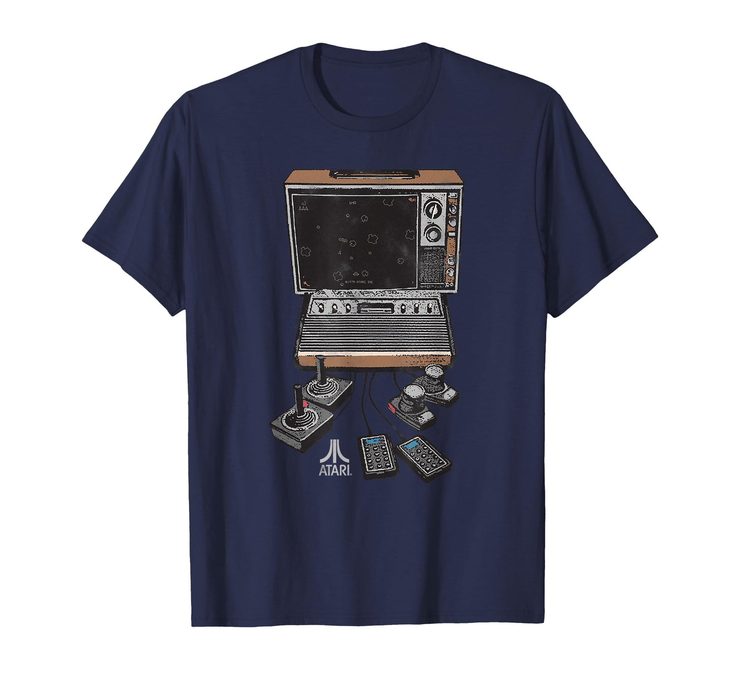 ATARI Retro Console & Tube TV Video Game T-Shirt