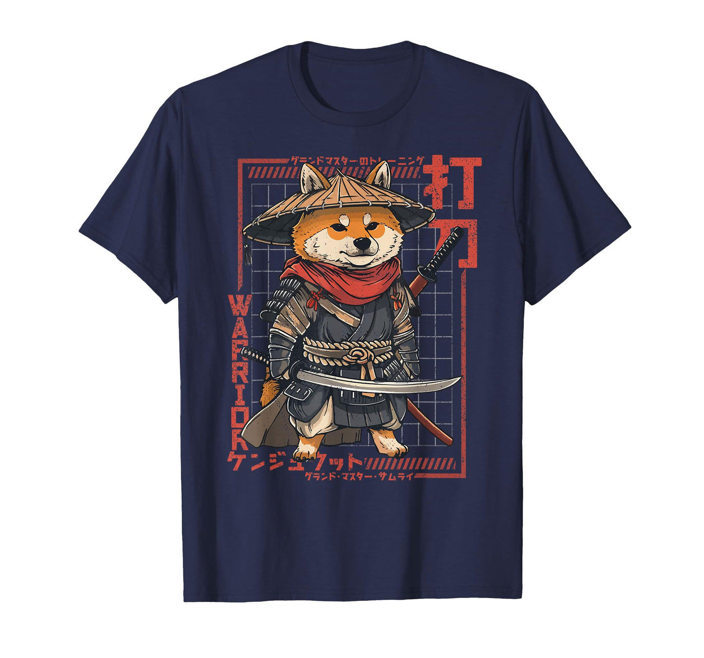 The Samurai Shiba Inu T-Shirt