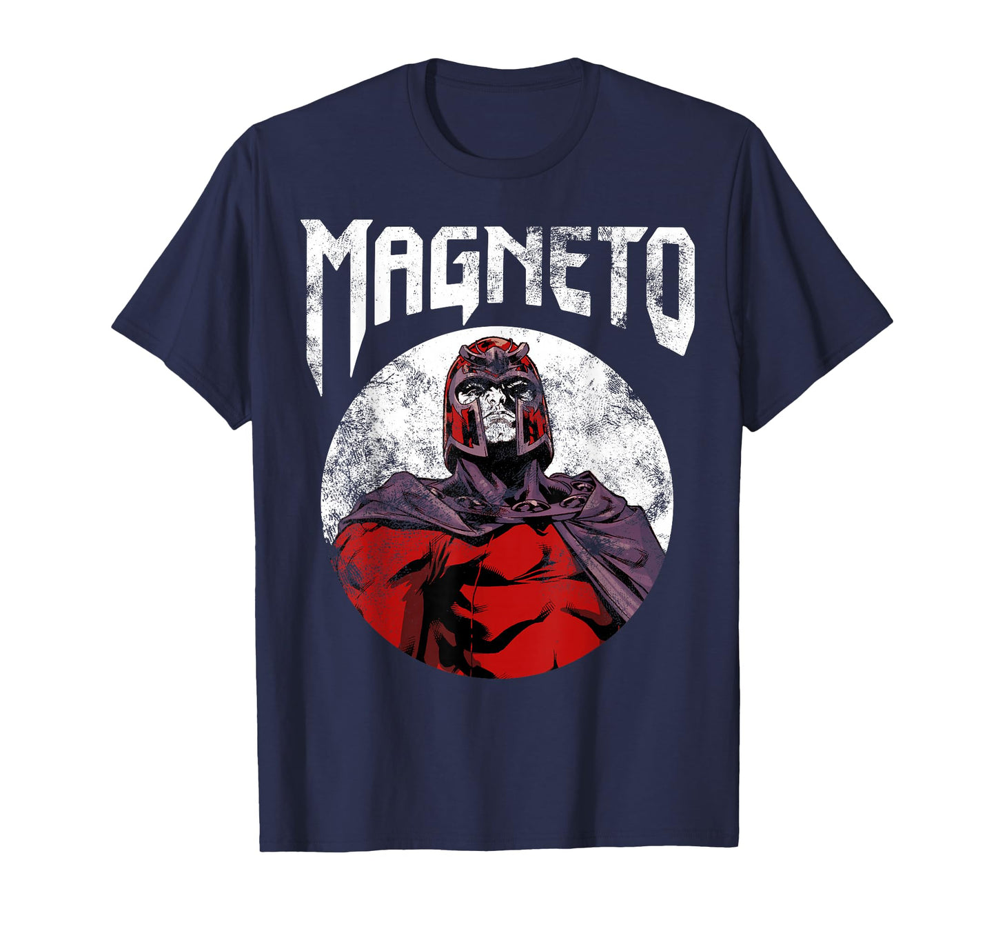 Marvel X-Men Magneto Classic Retro Rock Band Graphic T-Shirt T-Shirt