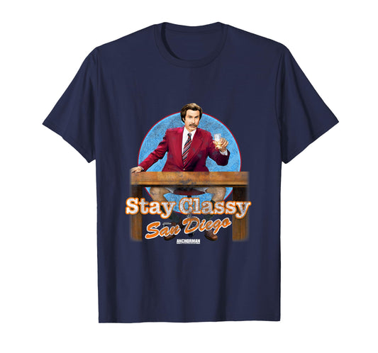 Anchorman Stay Classy San Diego T-Shirt