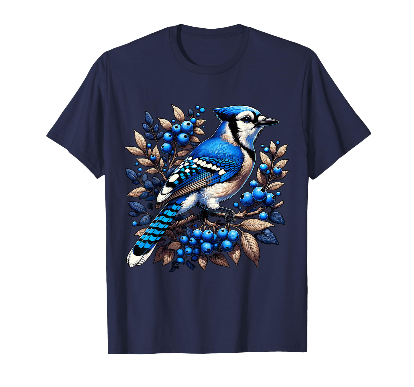 Blue Jay Bird T-Shirt