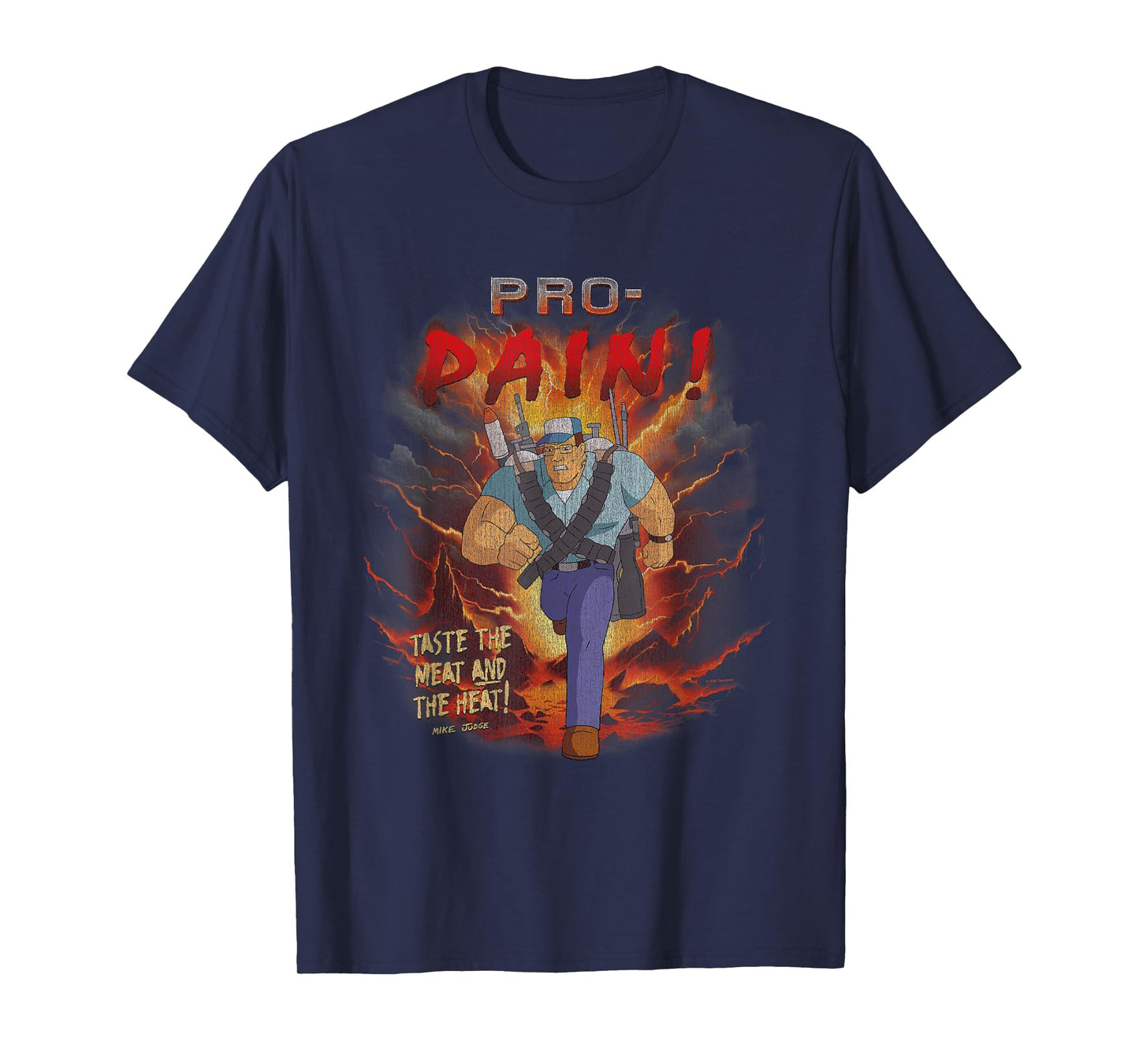 King of The Hill Pro-Pain Video Game Retro 90s Cartoon T-Shirt