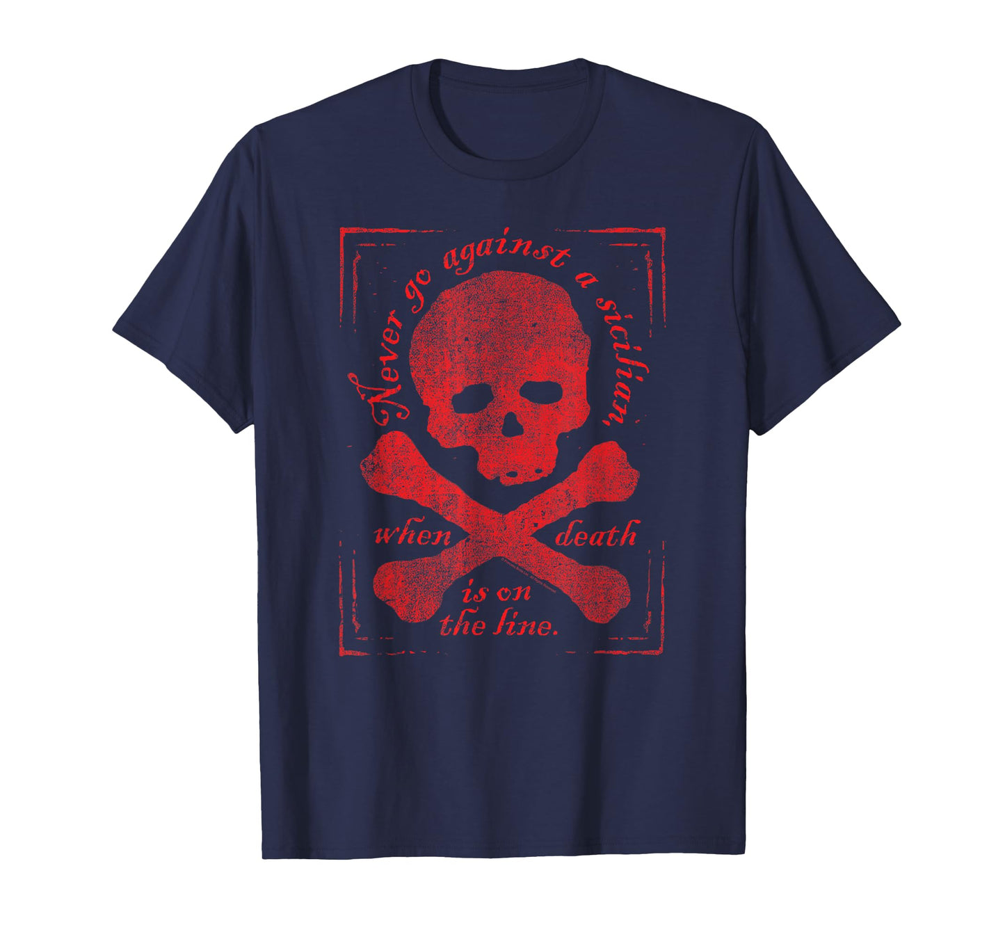 The Princess Bride Sicilian Quote Skull T-Shirt