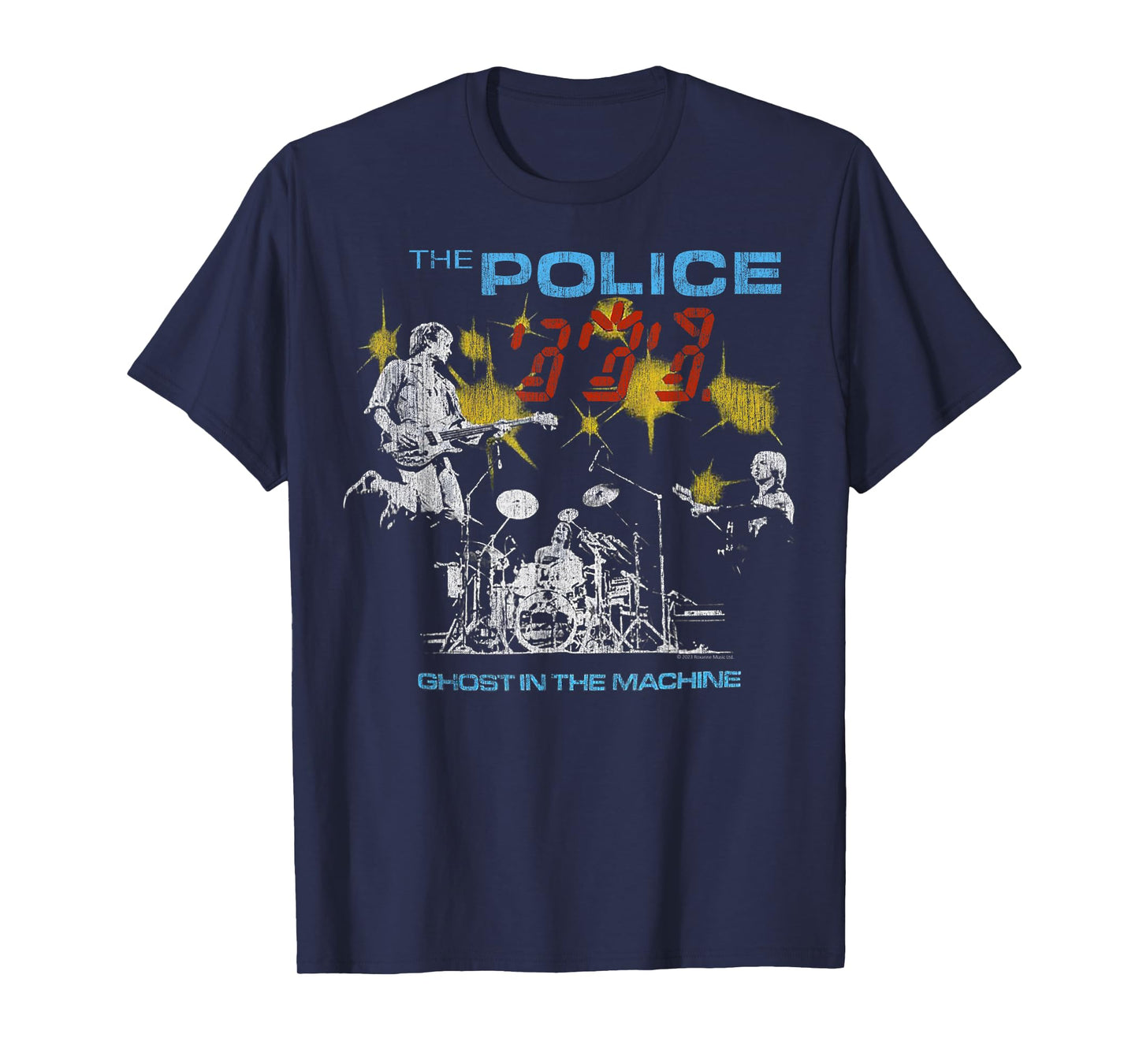 The Police Rock Music Band Ghost In The Machine T-Shirt