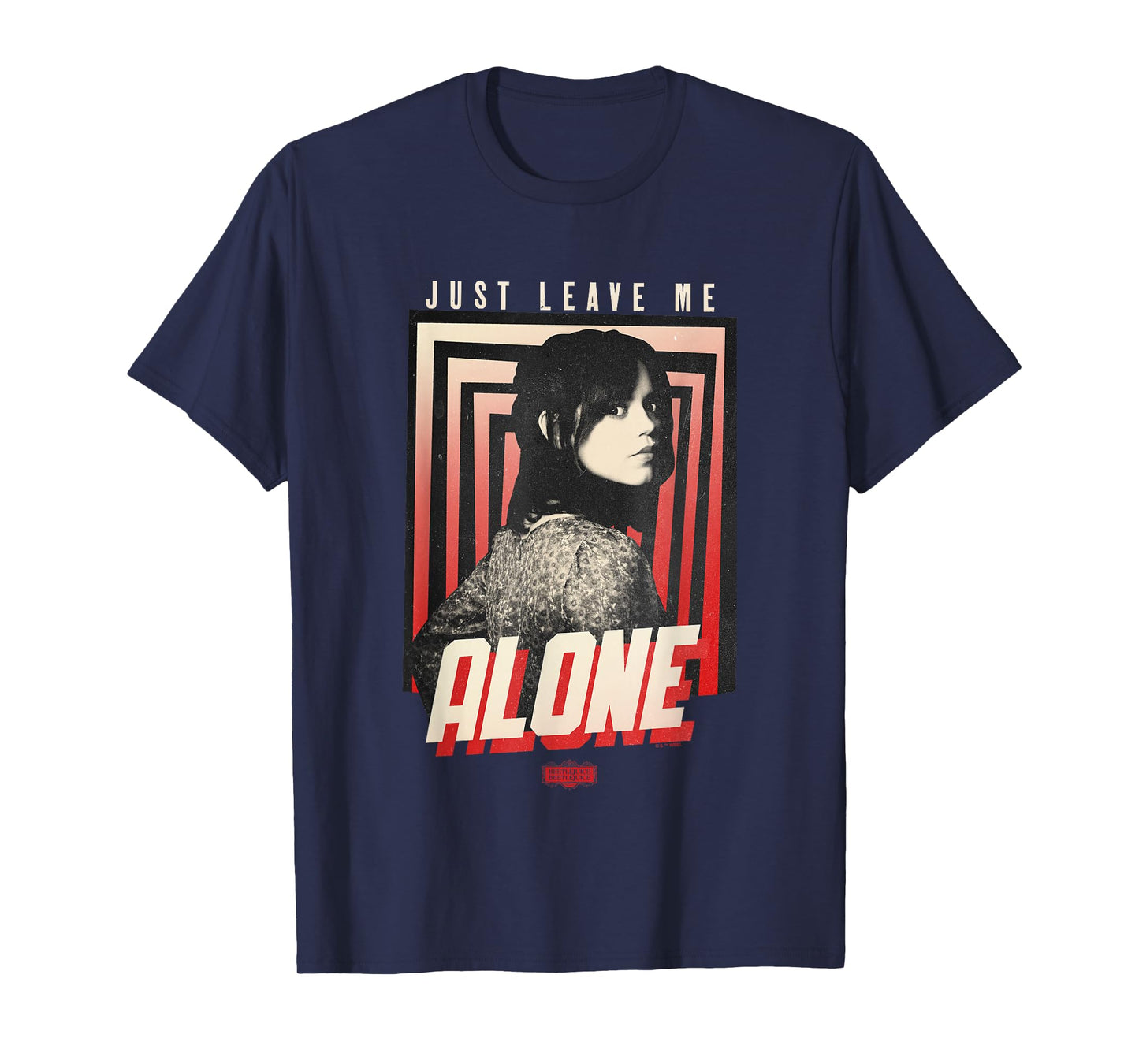 Beetlejuice Beetlejuice Just Leave Me Alone Astrid Faded T-Shirt