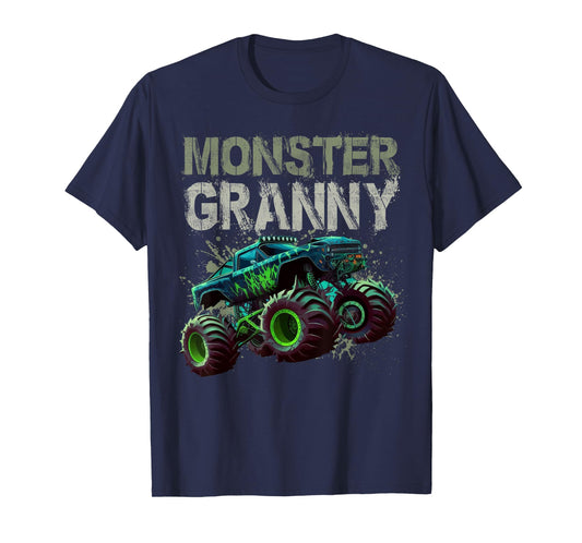 Monster Truck Granny Family Matching Monster Truck Lovers T-Shirt