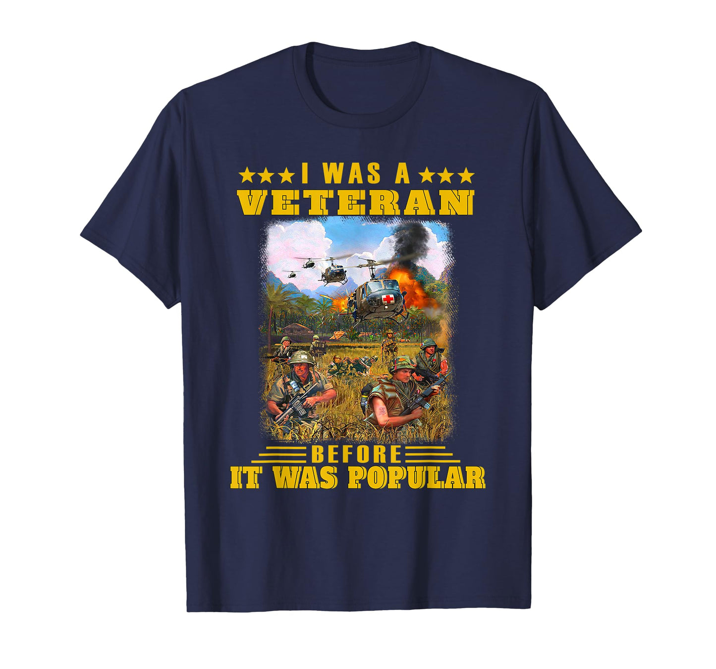 I Was Veteran Before It Was Popular T-Shirt
