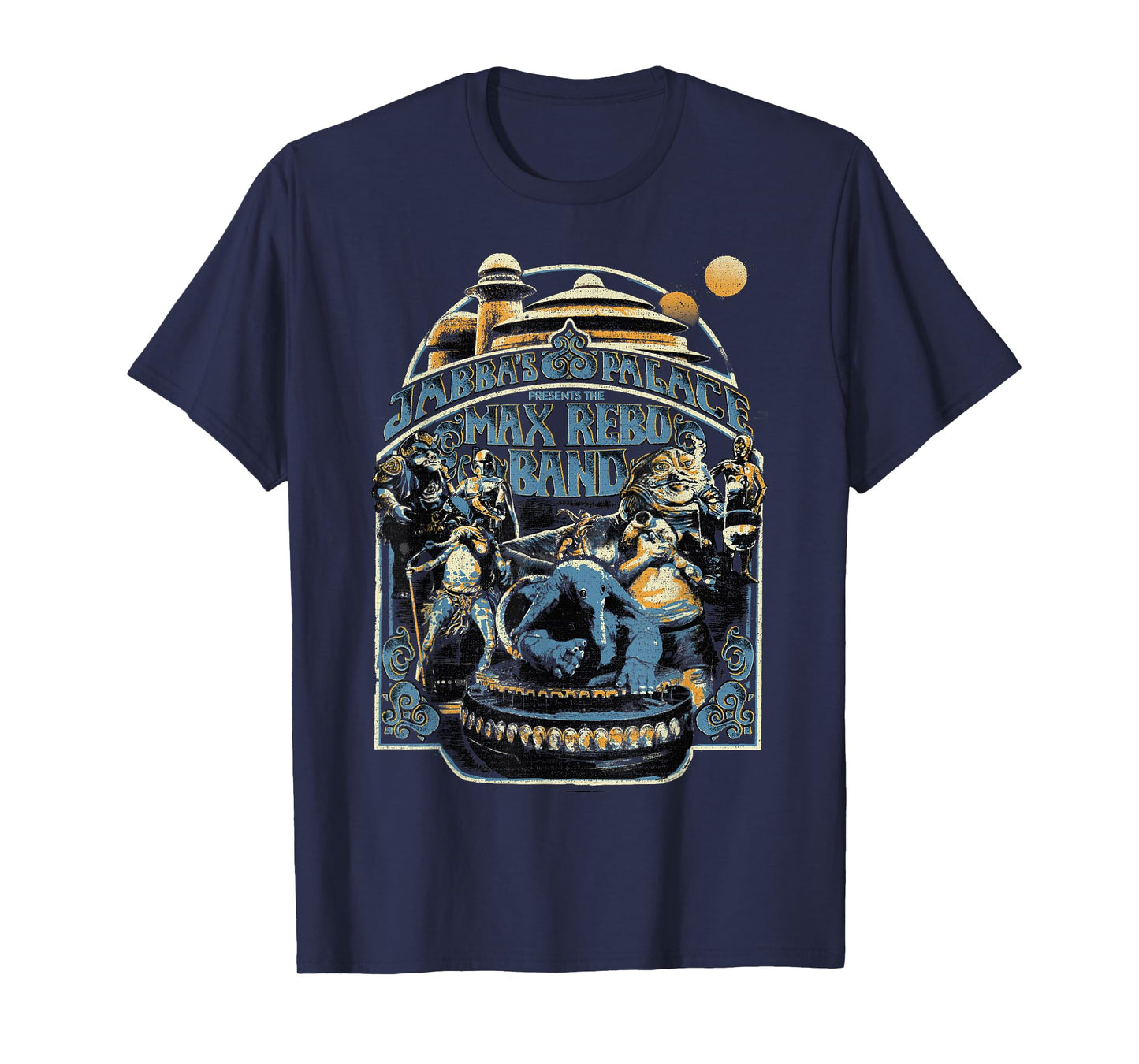 Star Wars Vintage Jabba's Palace Poster T-Shirt