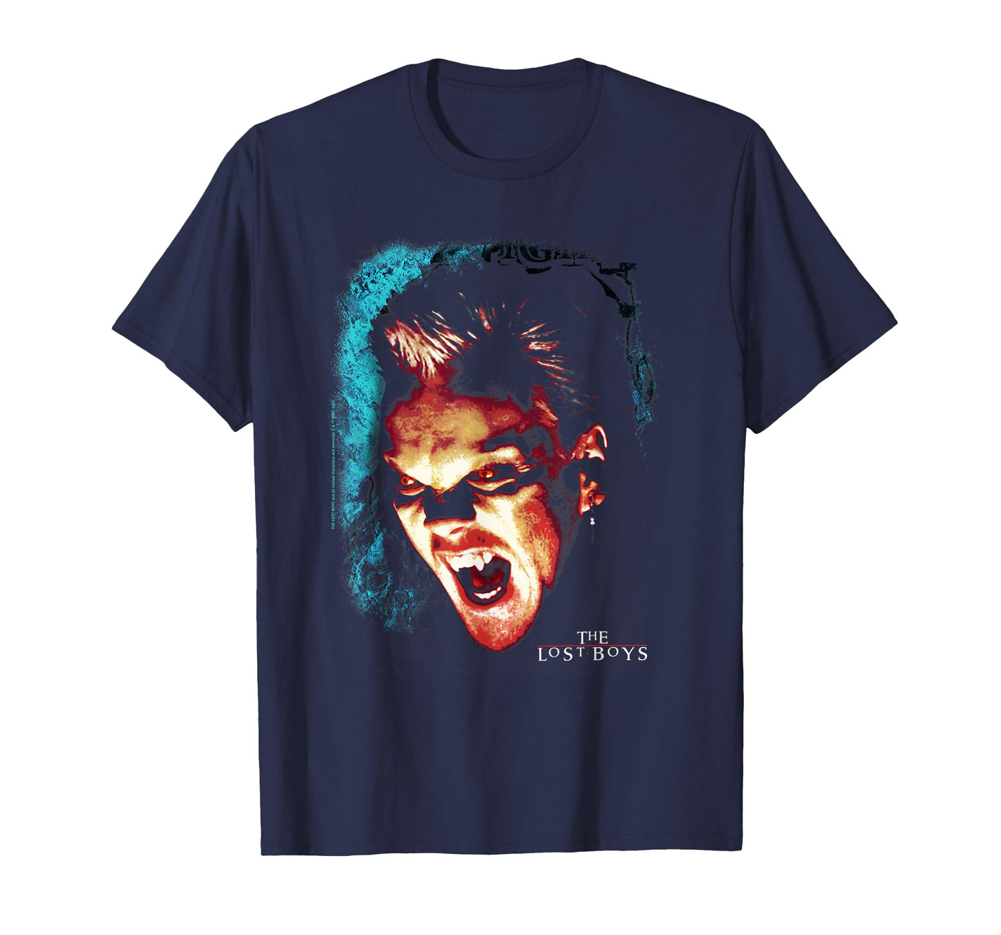 Lost Boys David Big Face Snarl Transparent T-Shirt