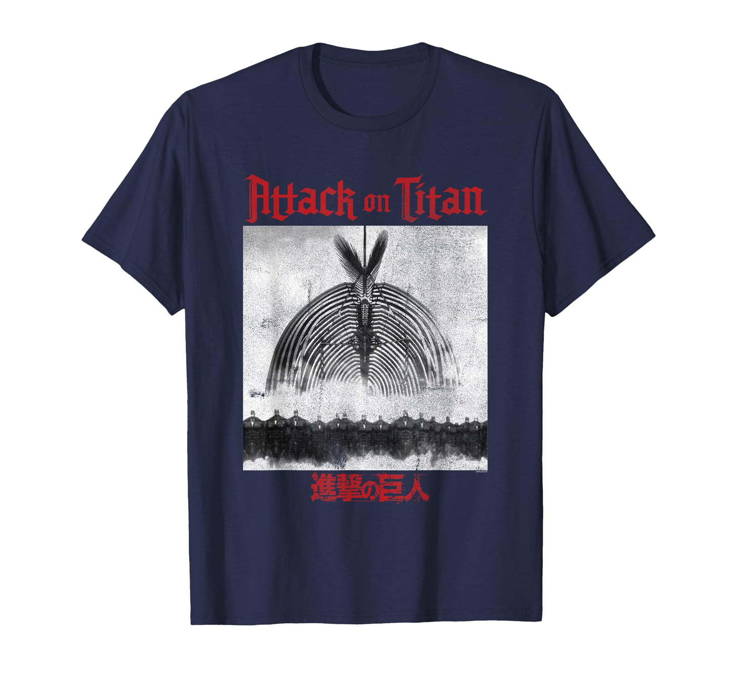 Attack on Titan Season 4 The Rumbling Wall Titans Anime T-Shirt