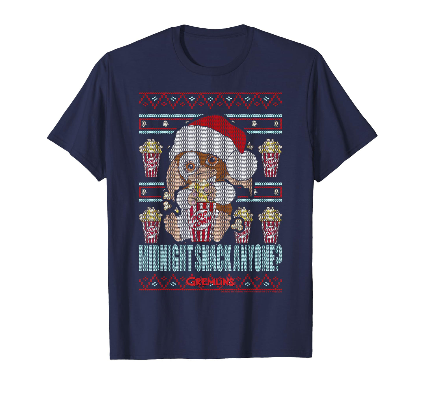Gremlins Christmas Midnight Snack Anyone Ugly Sweater T-Shirt