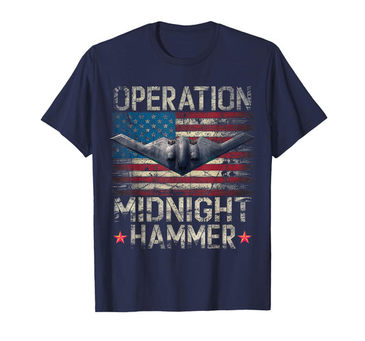 B-2 Stealth Jet Shirt Operation Midnight Hammer T-Shirt