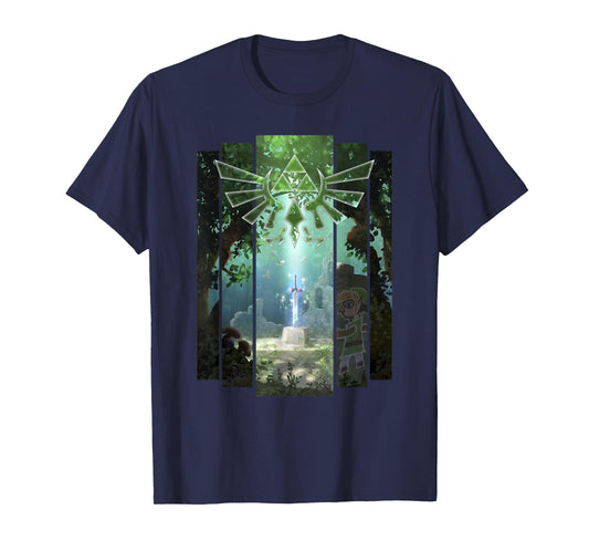 Nintendo Zelda The Master Sword Lost Woods Artwork T-Shirt