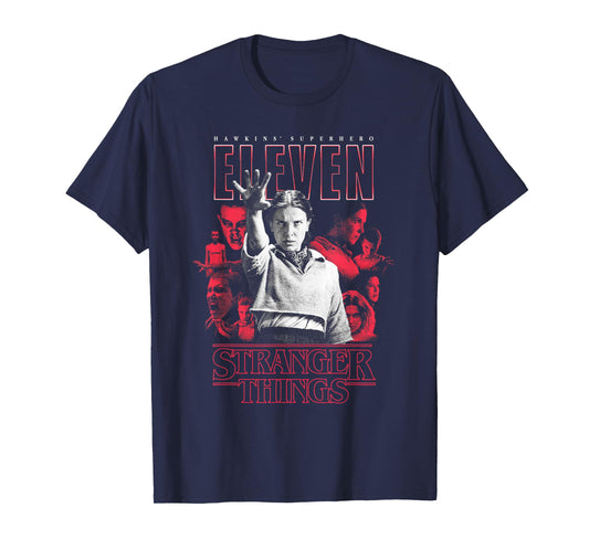 Stranger Things Season 5 Hawkins' Superhero Eleven Showcase T-Shirt