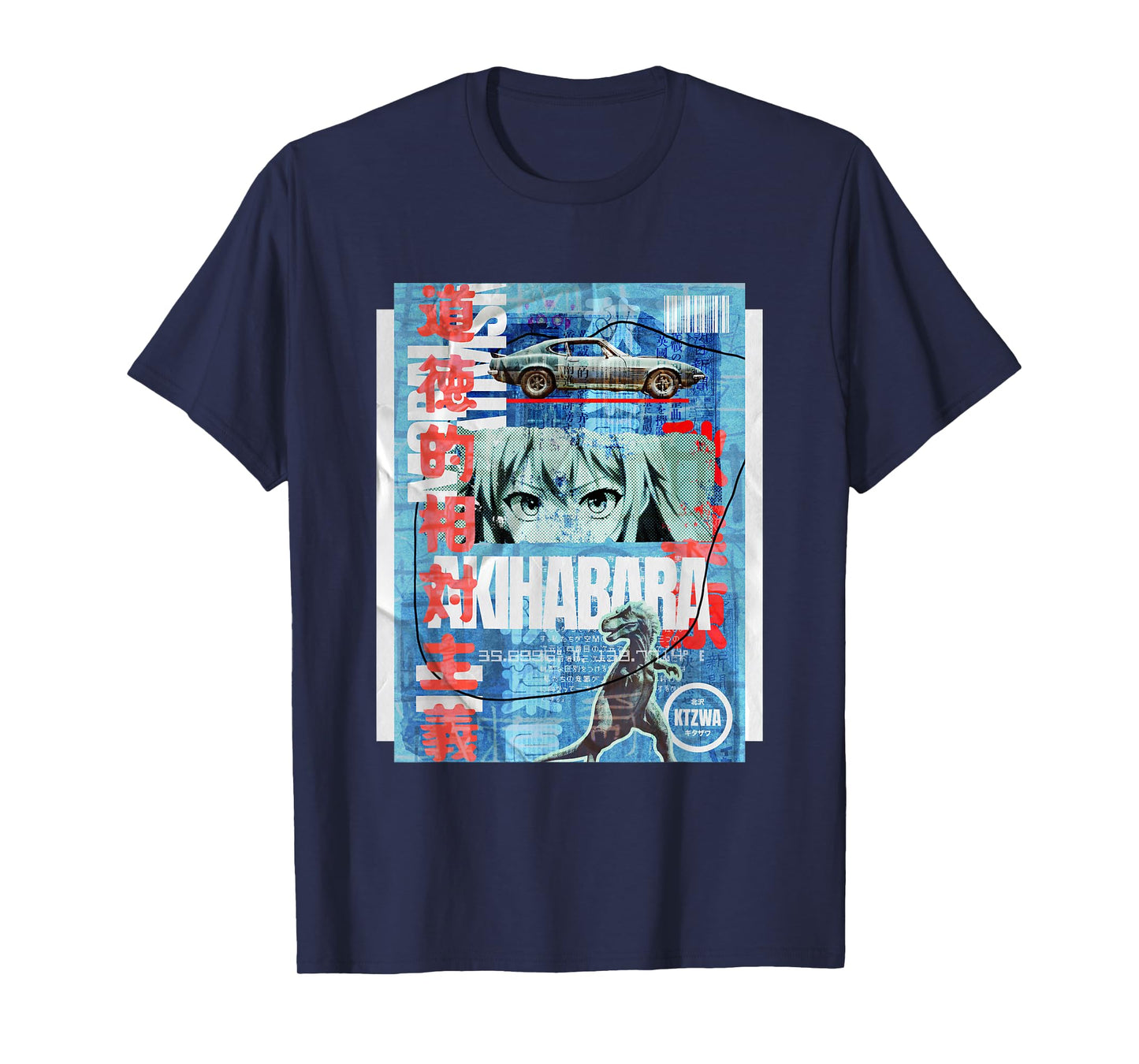 Japanese Retro Vintage 90s 80s Streetwear Tokyo Anime Manga T-Shirt
